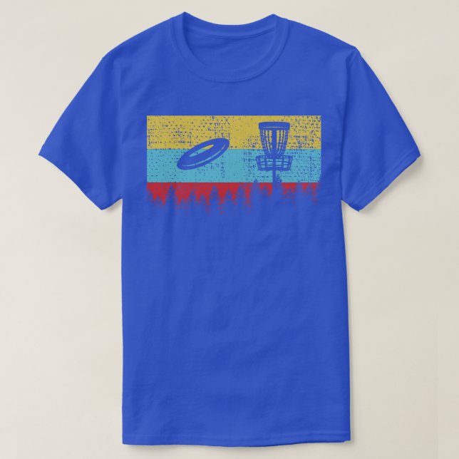 Camiseta Retro 1 do Golf de Disco (Frente do Design)