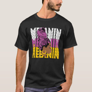 Camiseta Retro 1 Irmão da Irmandade Tee Melanin Queen