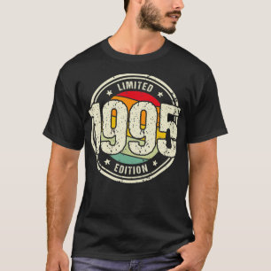 Camiseta Retro 27 Year Old Vintage 1995 Limited Edition 27t