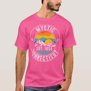 Camiseta Retro 70S 80S Mystic Connecticut Ct
