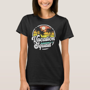Camiseta Retro 70s Summer Cruise Vinta, praça de férias