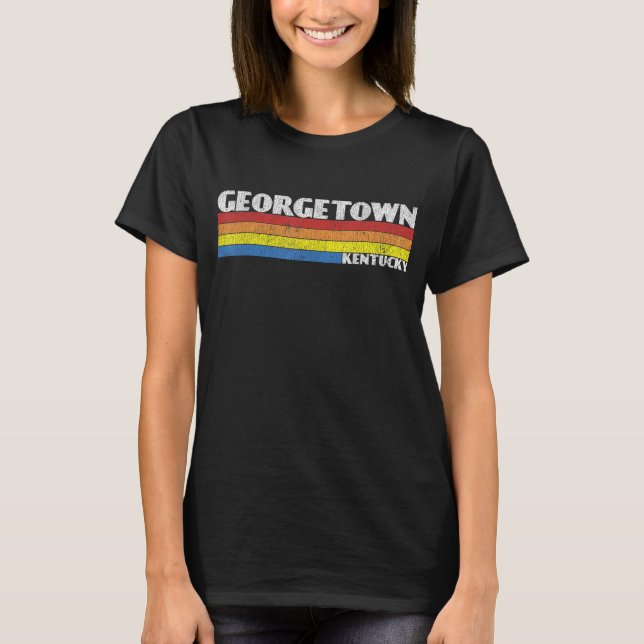 Camiseta Retro 80 Kentucky KY Souvenir Georgetown (Frente)