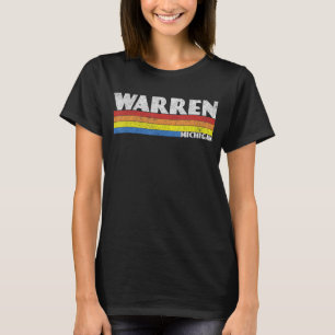 Camiseta Retro 80 Michigan MI Souvenir Warren