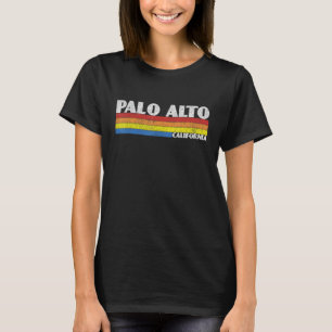 Camiseta Retro 80s Califórnia CA Lembrança Palo Alto
