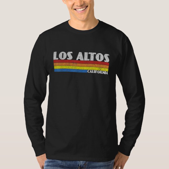 Camiseta Retro 80s Los Altos California CA Souvenir (Frente)