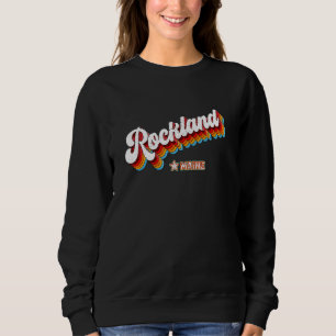 Camiseta Retro 80s Rockland Maine Me