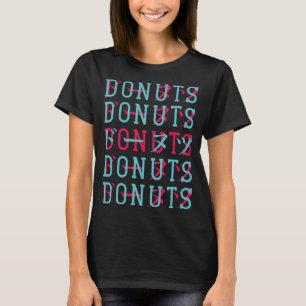 Camiseta Retro 80s Rosquinhas estéticas Vaporwave Japonês E