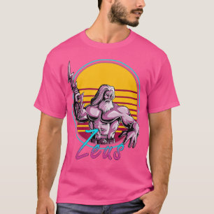 Camiseta Retro 80s Zeus Grego Mitologia Deus Sintto Retrowa