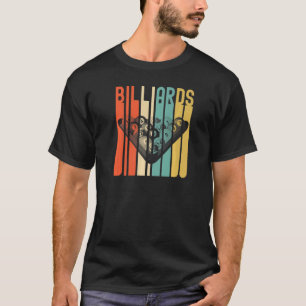Camiseta Retro 8 Ball Stick Retro Bar Esportes de Piscina B