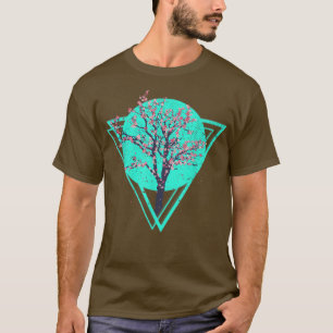 Camiseta Retro 90s Art Japan Flor Sakura Vaporwave Cherry