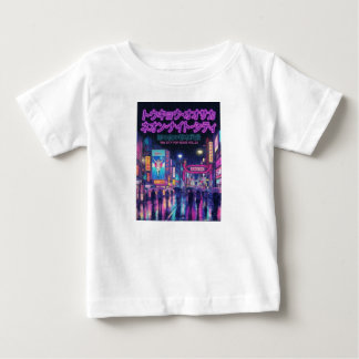 Camiseta Retro 90s City Pop Night: Neon Tokyo & Osaka Rain