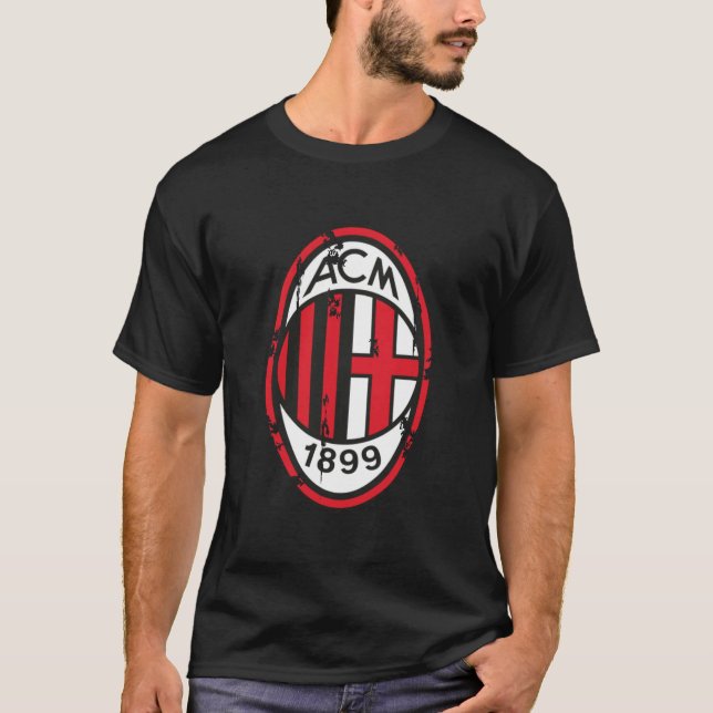 Camiseta Retro Ac milan (Frente)