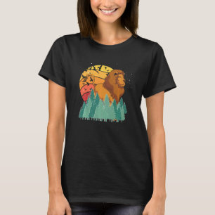 Camiseta Retro Africa Safari Animal Forest Nature Birds Li