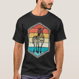 Camiseta Retro Africa Safari Zoo Zebra Animal