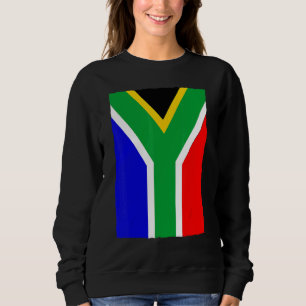 Camiseta Retro-Africano Vintage Bandeira Nacional Sul Af