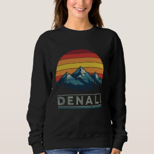 Camiseta Retro Alaska Denali National Park para Ho
