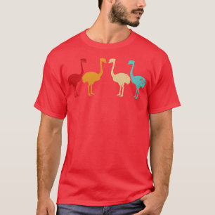 Camiseta Retro Alegadamente Ostrich