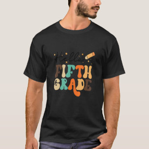Camiseta Retrô Alô, 3º ano, De Volta Ao Professor Stu