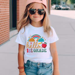 Camiseta Retro "Alô Primeiro Grau" Primeiro Dia da Escola