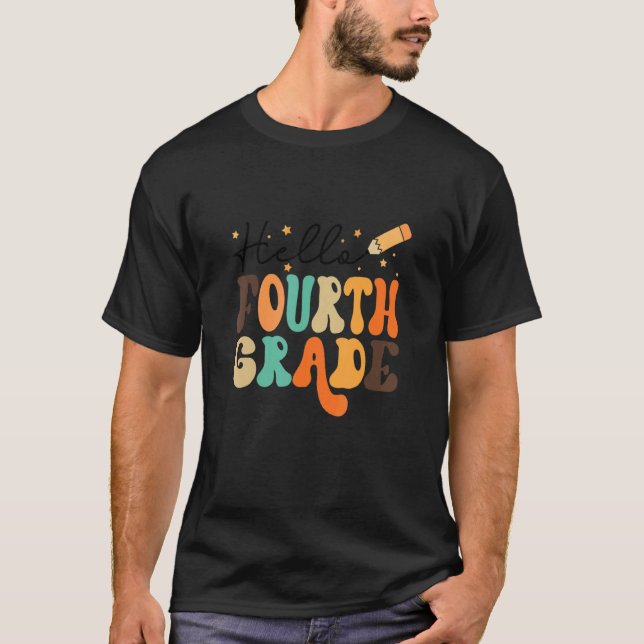 Camiseta Retrô Alô, Quarto Ano De Volta À Rua De Professore (Frente)