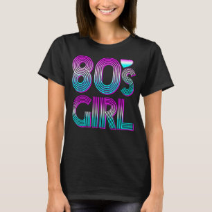 Camiseta Retro anos 80 1980 1980 Mulheres