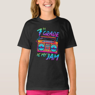 Camiseta Retro Anos 80 7ª Série É Minha Onda Volta às Aulas