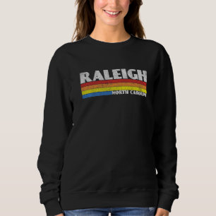 Camiseta Retro anos 80 Carolina do Norte NC Lembrança Ralei
