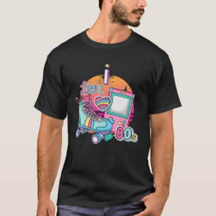 Camiseta Retro Anos 80 Rad 90 Eu Amo O Skater Anos 80