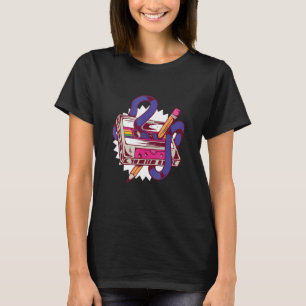 Camiseta Retrô antigo da antiga escola mistura cassetes de 