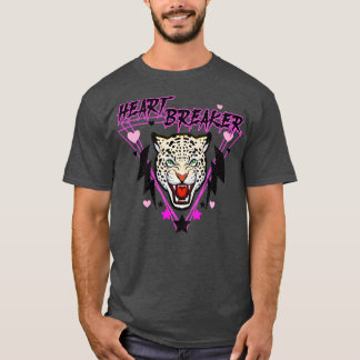 Camiseta Retro AntiValentines Day Heart Breaker 80 anos 90