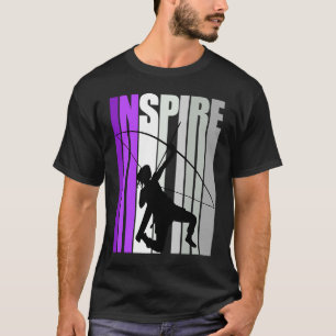 Camiseta Retro Archery Girl Archery Archire Inspire de Aniv
