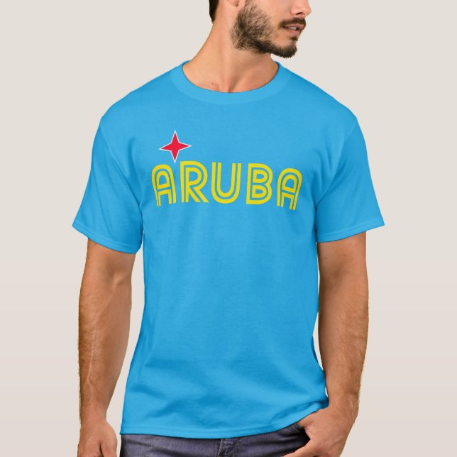 Camiseta Retro Aruba (Frente)