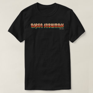 Camiseta Retro Aspen Snowmass Ski Adventure