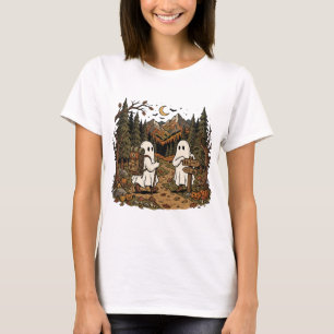Camiseta Retro Assustadora de Halloween Trailhead