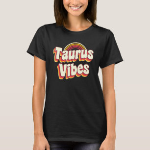 Camiseta Retro Astrologia Sinal Zodiac Abril Ou Maio Aniver