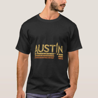 Camiseta Retro Austin Texas Music