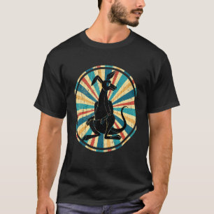 Camiseta Retro australiano Animal australiano canguru