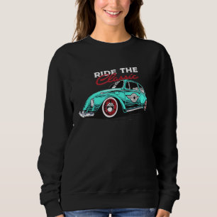 Camiseta Retro Auto Buggy Inseto California Love Blue Vinta