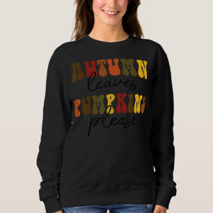 Camiseta Retro Autumn Deixa Pumpkin Por Favor Cair Vibes Do