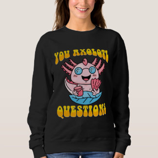 Camiseta Retro Axolotl  You Axolotl Questions  4