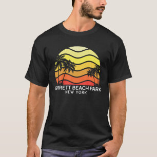 Camiseta Retro Barrett Beach Park Surf Beach Vintage Palm V
