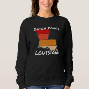 Camiseta Retrô Baton Rouge LA Louisiana Roupas Lembrança  3