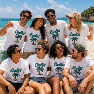 Camiseta Retro Beach Vibes Coolin'