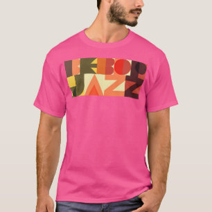 Camiseta Retro Bebop Jazz Tee 90S Jazz