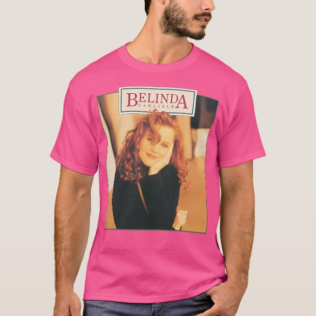 Camiseta Retro Belinda Carlisle Para Ventiladores (Frente)
