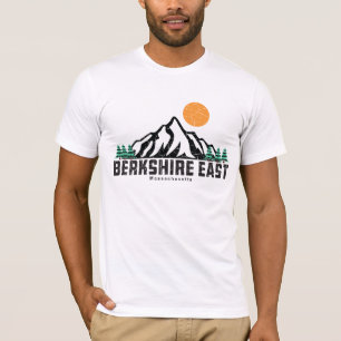 Camiseta Retro Berkshire East Ski Mountain Sunset