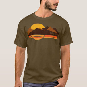Camiseta Retro Big Sky Montana 70s Style Tourist Souvenir