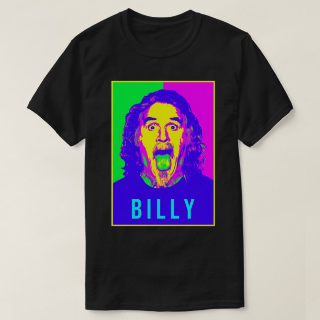 Camiseta Retro Billy Art Connolly Incrível Para Ventilador  (Frente do Design)