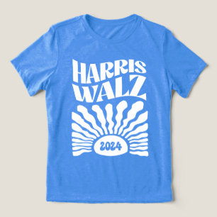Camiseta Retro Boho Harris Walz 2024
