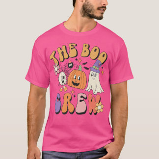 Camiseta Retro Bonito Vintage Halloween Fantasma Boo Pumpki